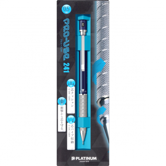 Creion Mecanic Pro-Use 241 Matte Blue CT 0.5, Platinum [2]