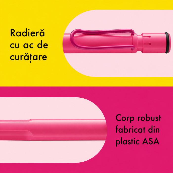 Creion mecanic Safari 1C9-Neon Pink, Lamy [6]