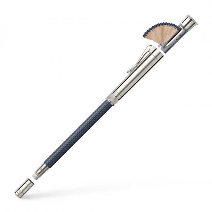 CREION PERFECT PENCIL PLATINA GUILLOCHE NIGHTBLUE Graf Von Faber Castell [2]