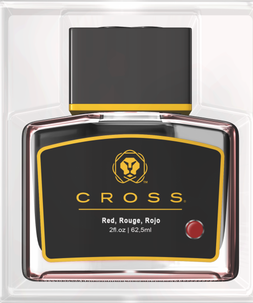 Calimara Cerneala Cross Red Permanent 62.50ml [3]