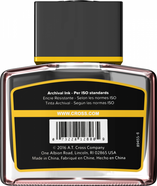 Calimara Cerneala Cross Red Permanent 62.50ml [2]