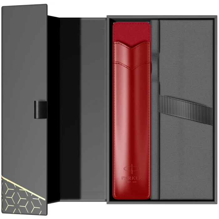 Cutie Cadou Parker Royal IV Colection Etui Rosu [1]