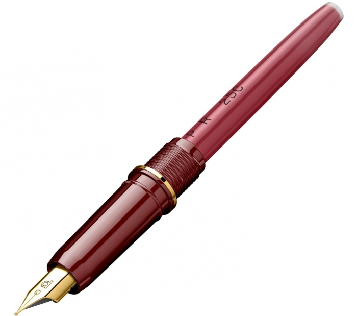 Desk Pen Red 02 EF, Platinum [3]