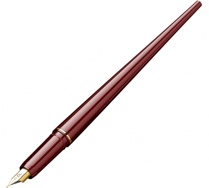 Desk Pen Red 02 EF, Platinum [1]