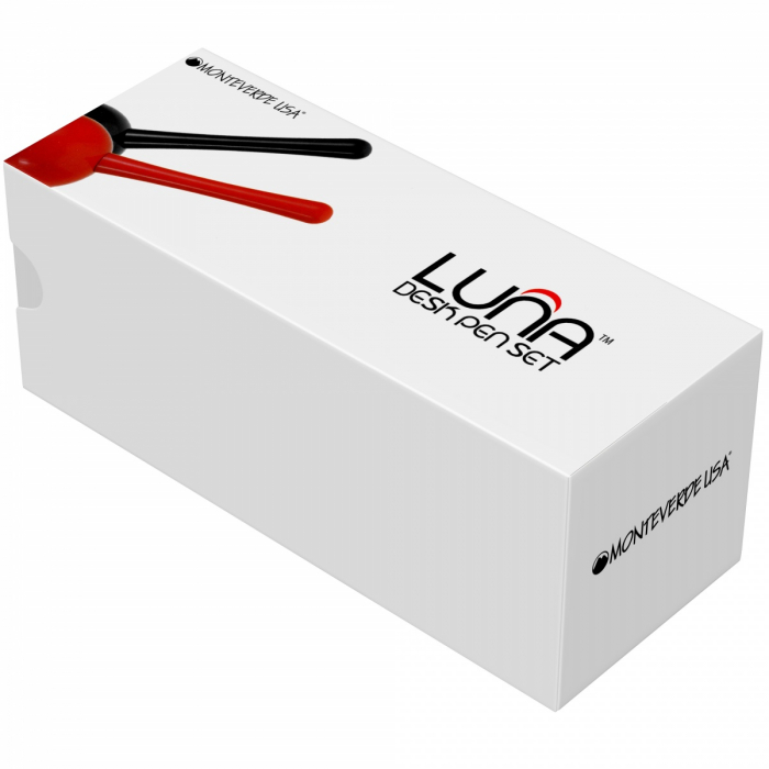 Desk Pen Set Stilou Luna Black Desk Monteverde USA [9]