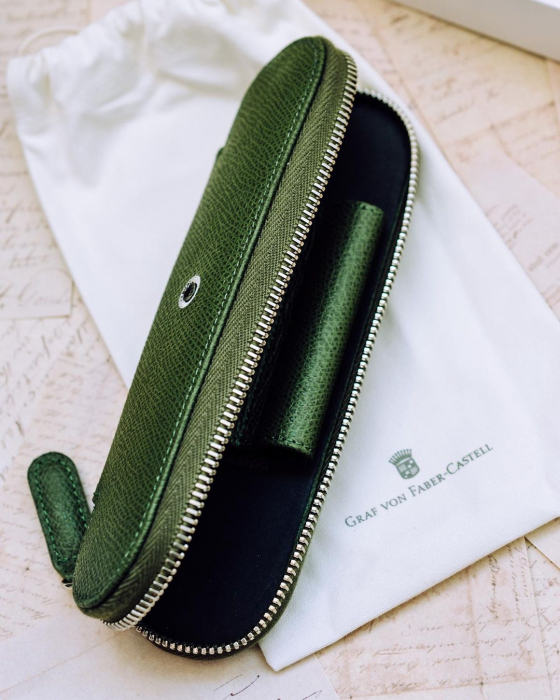 Etui 2 Instrumente de Scris Olive Green, Graf von Faber-Castell [6]