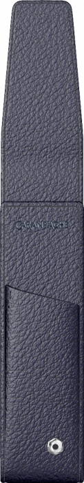 Etui Leather Duo cu clapa Navy Caran d'Ache [6]