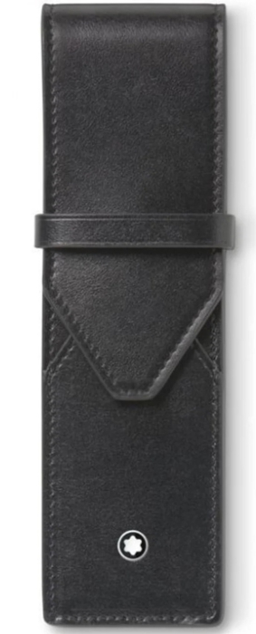 Etui Meisterstuck 2-Pen Pouch Black, Montblanc [1]