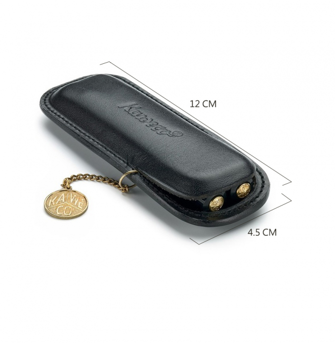 ETUI PIELE CLASSIC 2 SPORT CU LANTISOR SI MONEDA KAWECO [4]