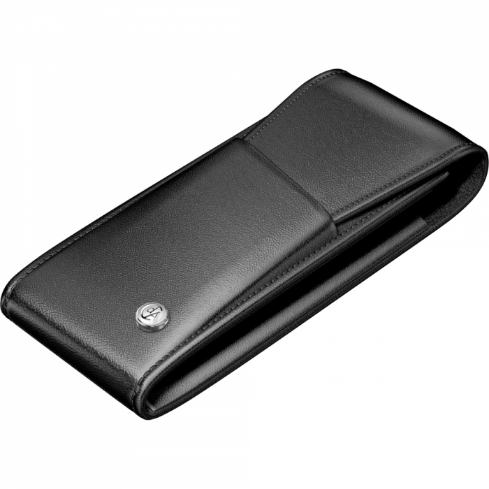 Etui Piele Crest Black, 3 Instrumente, Caran d'Ache [2]