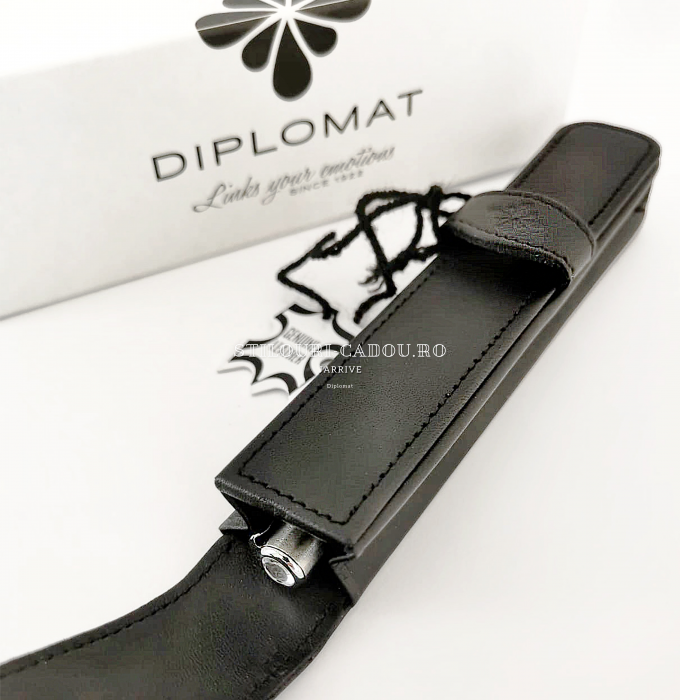 Etui Piele pt 1 Instrument de Scris Logo, Diplomat [4]