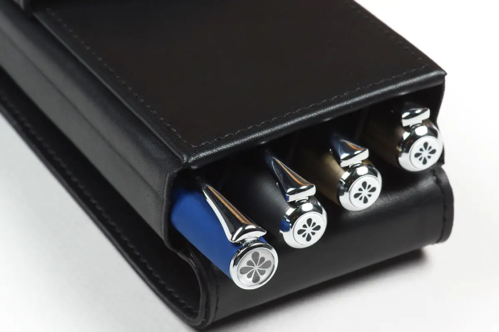 Etui Piele pt 4 Instrumente de Scris Logo, Diplomat [4]