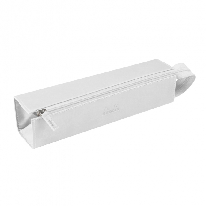 Etui Rhodiarama Zippered Hard Case Pencil Box White, Rhodia [1]