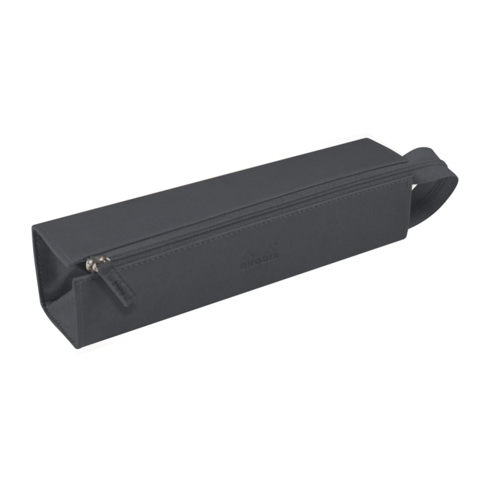 Etui Rhodiarama Zippered Hard Case Pencil Box Titanium, Rhodia [1]