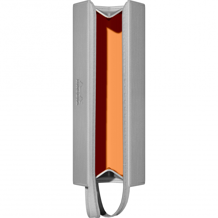 Etui Rhodia Rhodiarama Zippered Hard Case Pencil Box Silver - Rhodia [3]