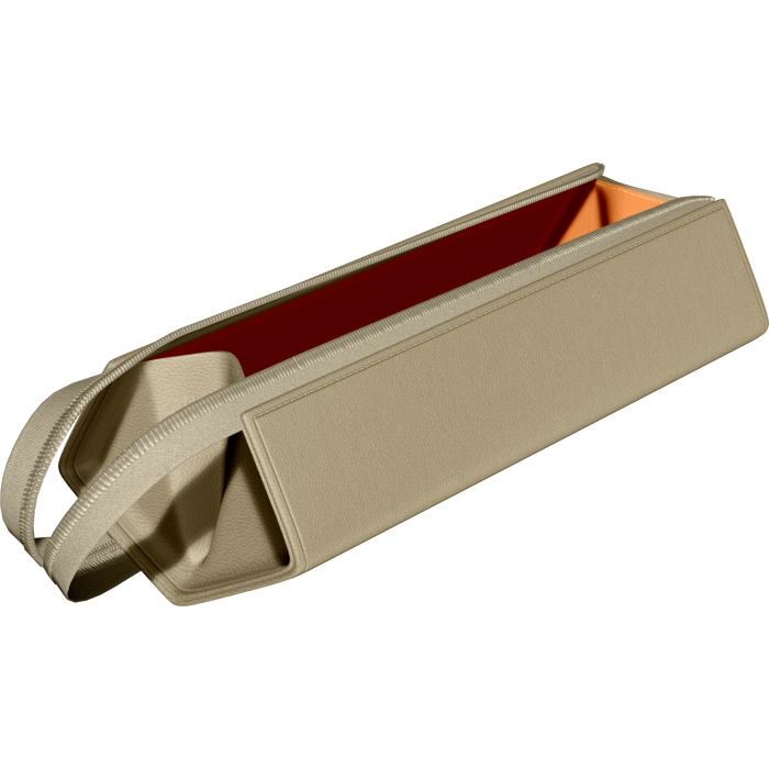 Etui Rhodiarama Zippered Hard Case Pencil Box Beige, Rhodia [2]