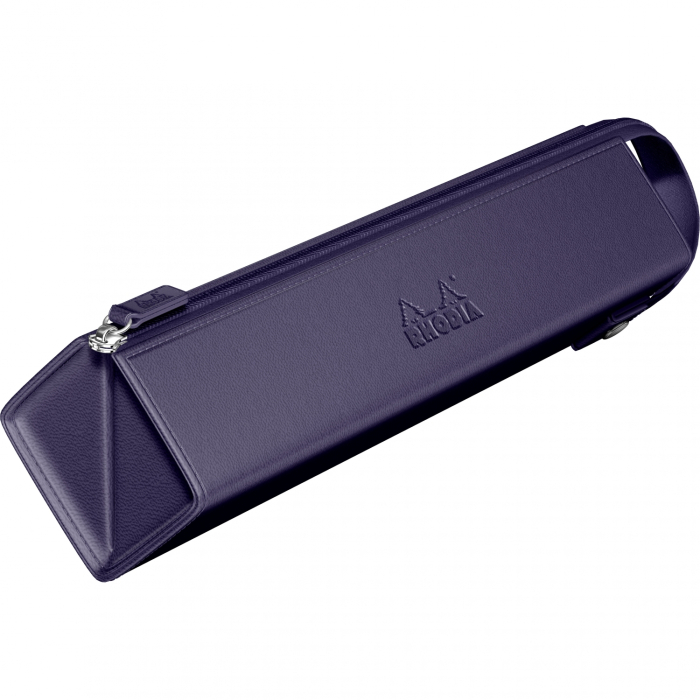 Etui Rhodiarama Zippered Hard Case Pencil Box Midnight, Rhodia [3]