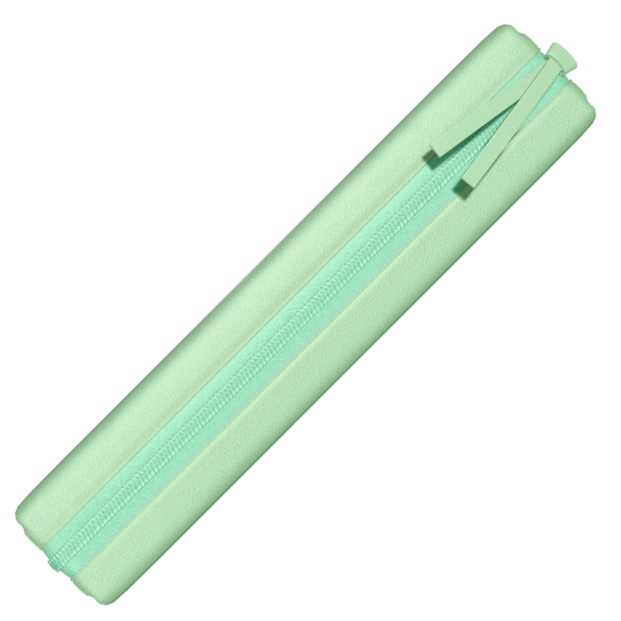 Etui Slim Piele cu fermoar Pistachio Green 2 Piese, Clairefontaine  [4]