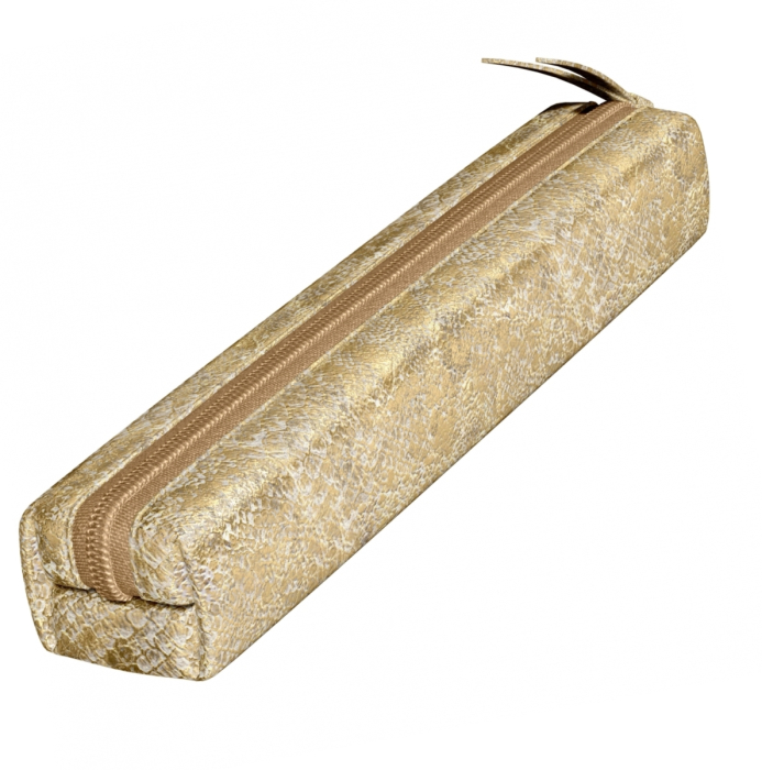 Etui Slim Piele cu fermoar Laser Gold 2 Piese, Clairefontaine [3]