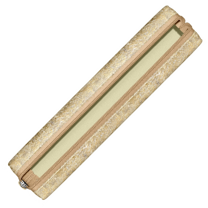 Etui Slim Piele cu fermoar Laser Gold 2 Piese, Clairefontaine [2]