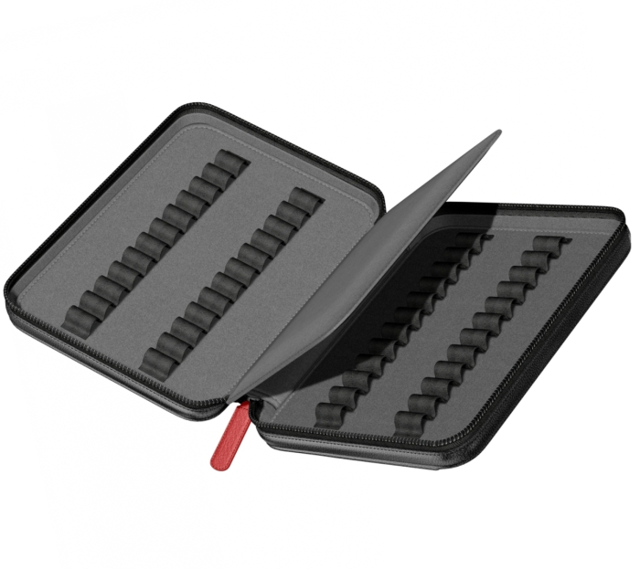 Etui Mapa Piele Sheaffer Zip Case Pen Black 24 piese, Sheaffer [2]