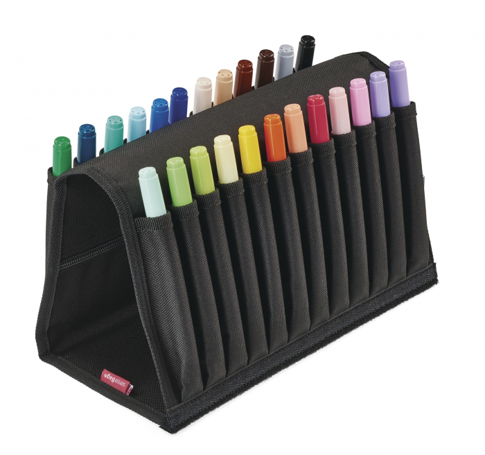 Etui Textil Sensebag Negru pt 24 Instrumente de Scris [2]