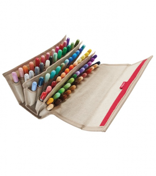 Etui Textil Sensebag Crem pt 72 Instrumente de Scris [3]