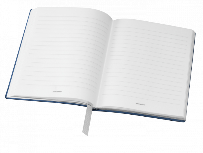 Fine Stationery Notebook #146 Indigo, Lined/Blanc, Montblanc [2]