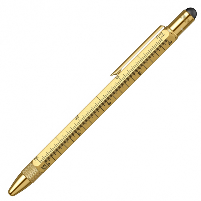InkBall Tool Stylus Monteverde USA Tool Pen Brass GT [2]