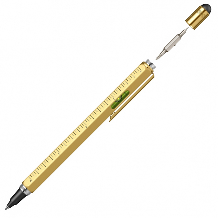 InkBall Tool Stylus Monteverde USA Tool Pen Brass GT [4]