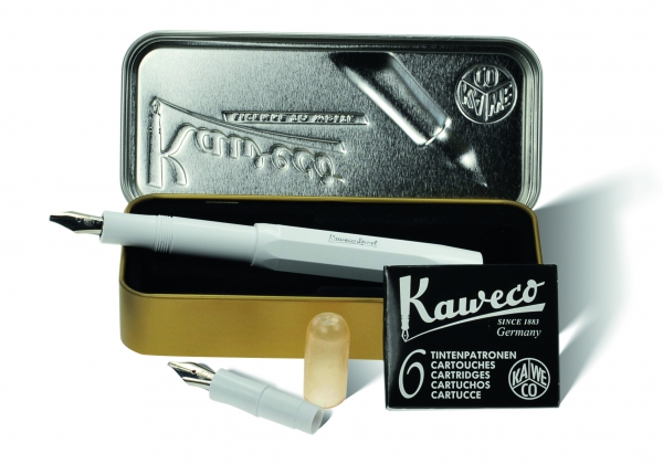 Kaweco CALLIGRAPHY Set White "S" in Cutie [1]