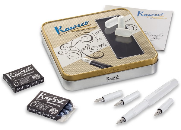 Kaweco CALLIGRAPHY Set White in Cutie Metalica [2]