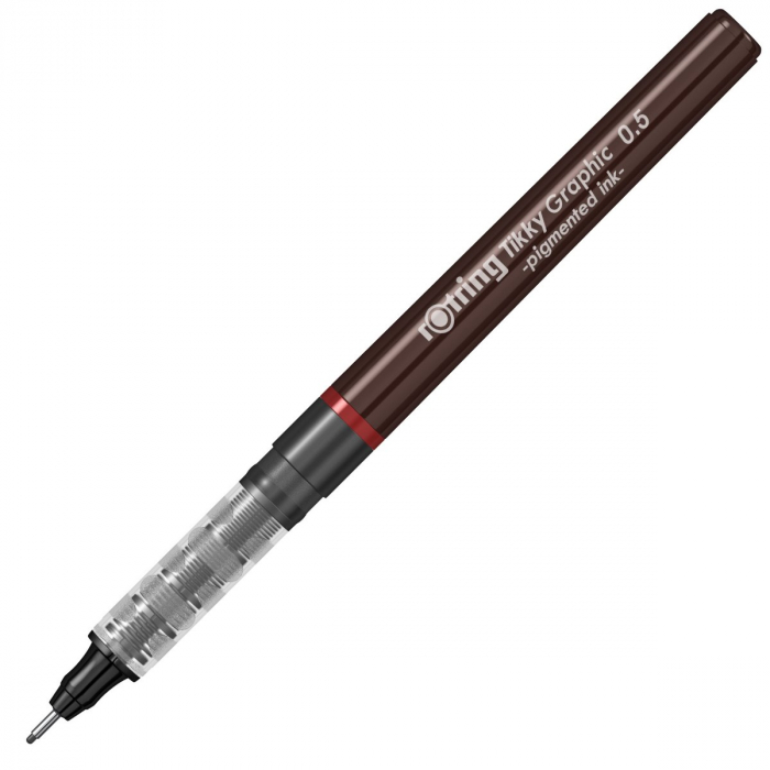 Liner 0.5 mm Calibrat cu Tus Tikky Graphic Rotring [3]