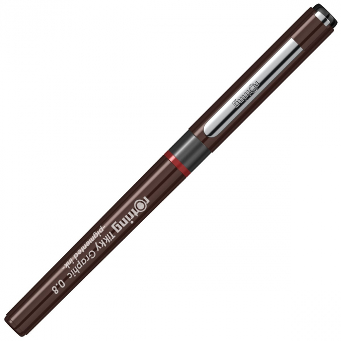 Liner 0.8 mm Calibrat cu Tus Tikky Graphic, Rotring [2]