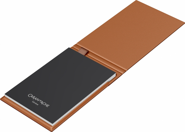 Notebook Piele Bej cu Blocnotes A5, Caran d'Ache [2]