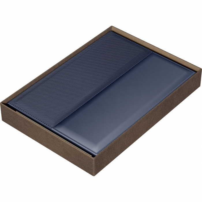 Mapa Piele cu agenda B5 Blue Navy, Princ [3]