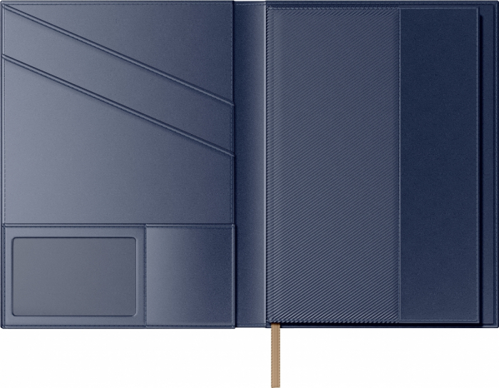 Mapa Piele cu agenda B5 Blue Navy, Princ [5]