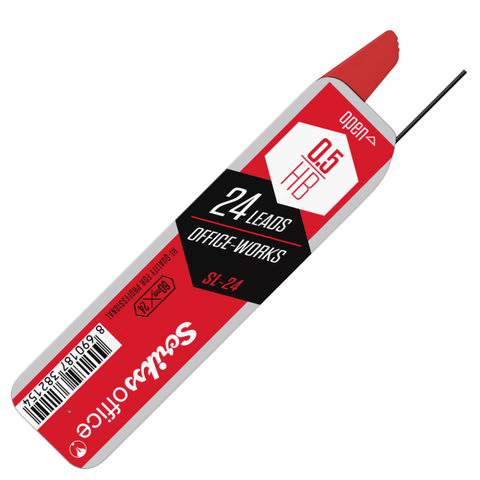 Mina Grafit Creion 0.5 mm 24 Buc, Scrikss [3]