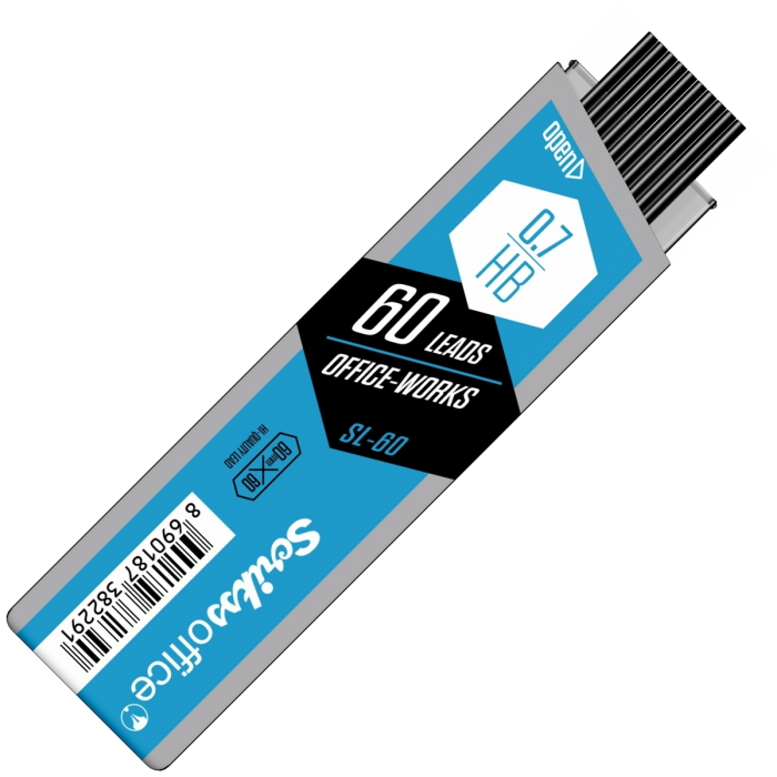 Mina Grafit Creion 0.7 mm 60 Buc, Scrikss [2]