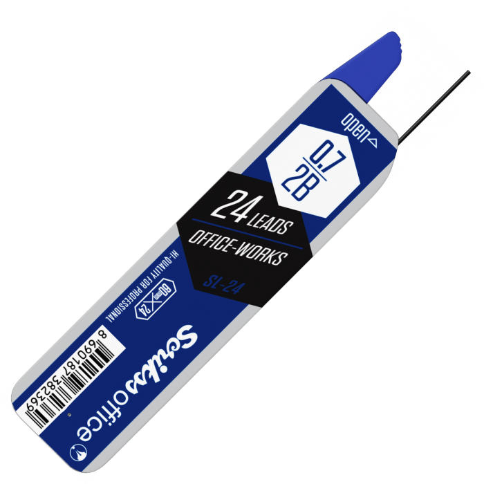 Mina Grafit Creion 0.7 mm 24 Buc, Scrikss [3]