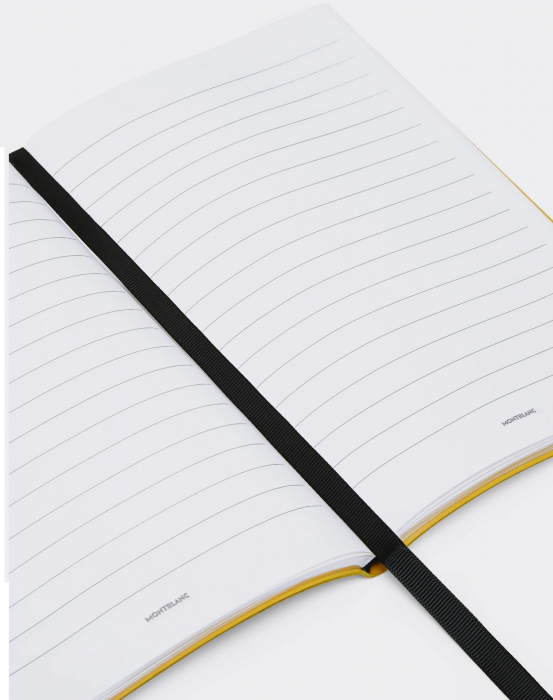 Notebook #146 small, Great Characters Enzo Ferrari, Giallo Modena Lined, Montblanc [2]