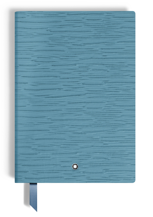 Notebook Small, 4810 Smoky Blue Leather, Blue, Lined Pages, Montblanc [1]