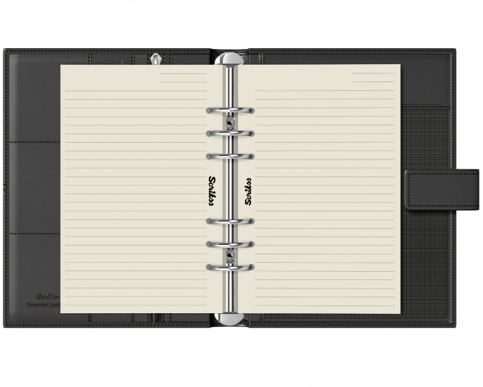 Organizator A5 Piele Soft Black, Scrikss [2]