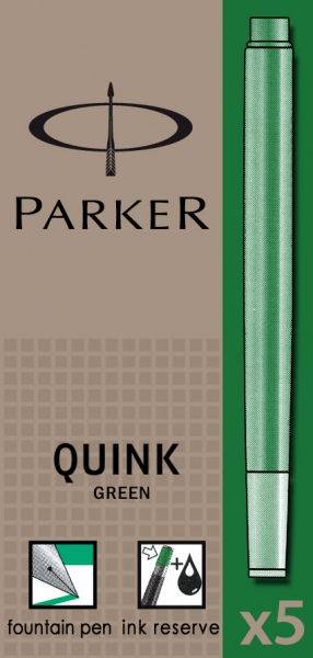 Cartuse Cerneala Parker Quink Green set 5 buc [1]