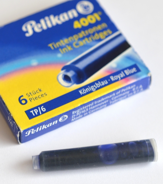 Cartuse Cerneala PELIKAN 4001 Royal Blue set 6 buc [2]