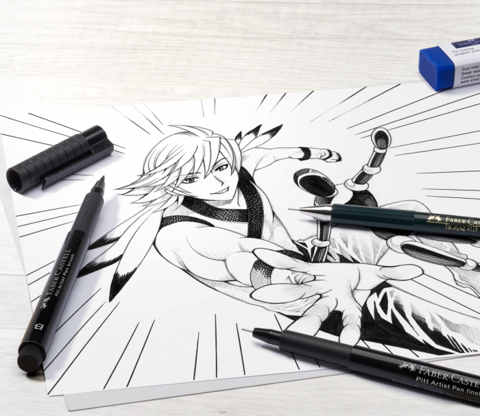 PITT ARTIST PEN MANGA STARTER SET FABER-CASTELL [2]