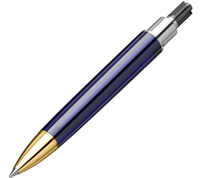 Pix #3776 Century Chartres Blue GT14K, Platinum [9]