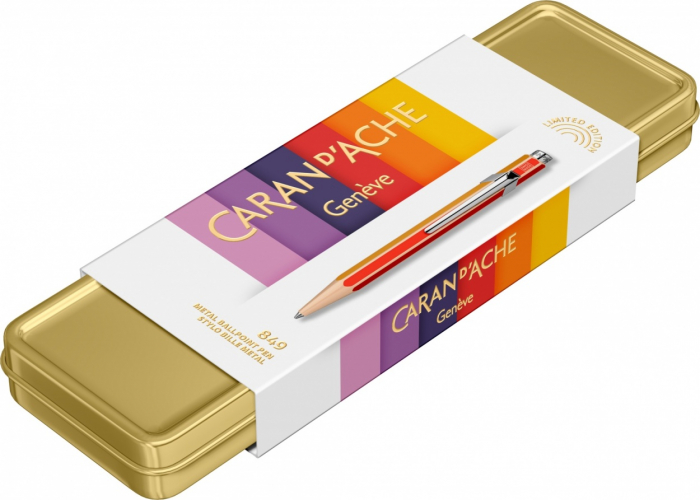 Caran D’Ache Colour Treasure 5 Matite MAXI HB | Edizione Limitata In Astuccio Dorato