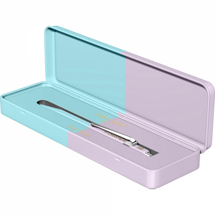 Pix 849 Paul Smith LE No.4 ​​​​​​​Blue and Lavender Purple CT, Caran d'ache [2]
