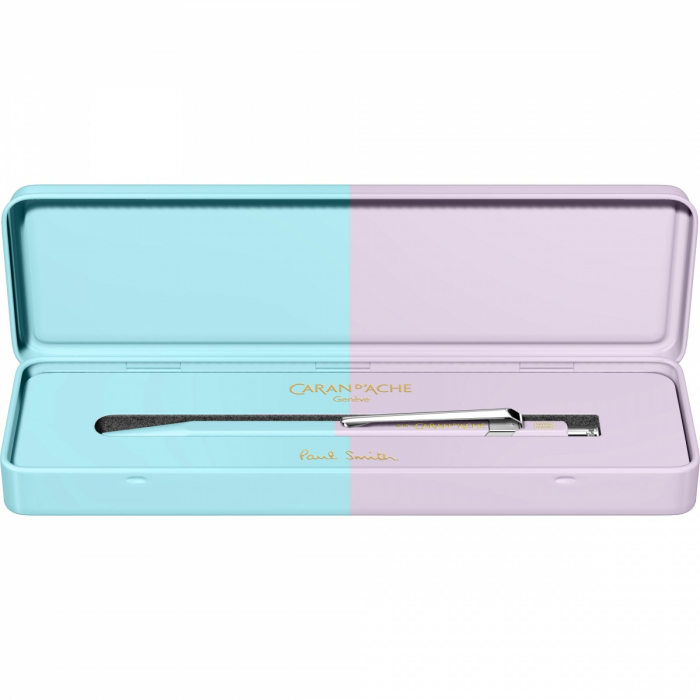 Pix 849 Paul Smith LE No.4 ​​​​​​​Blue and Lavender Purple CT, Caran d'ache [4]